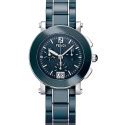 Fendi Blue Dial Ladies Chronograph Ceramic Watch F663130